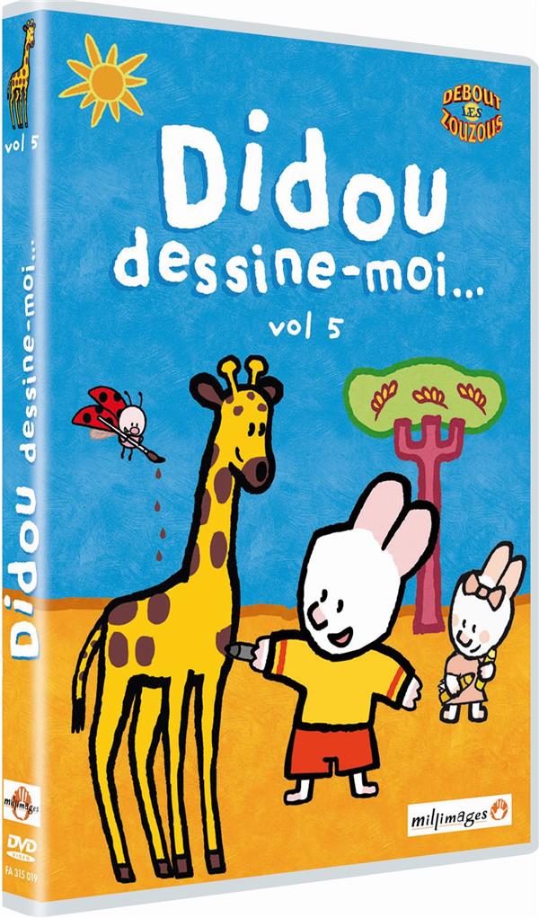 Didou, dessine moi..., vol. 5 : une girafe [DVD] - flash vidéo