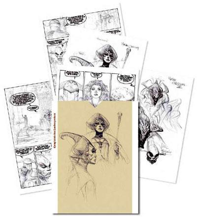 Complainte des landes perdues - cycle 2 ; les chevaliers du pardon Tome 3 : la fée Sanctus - flash vidéo