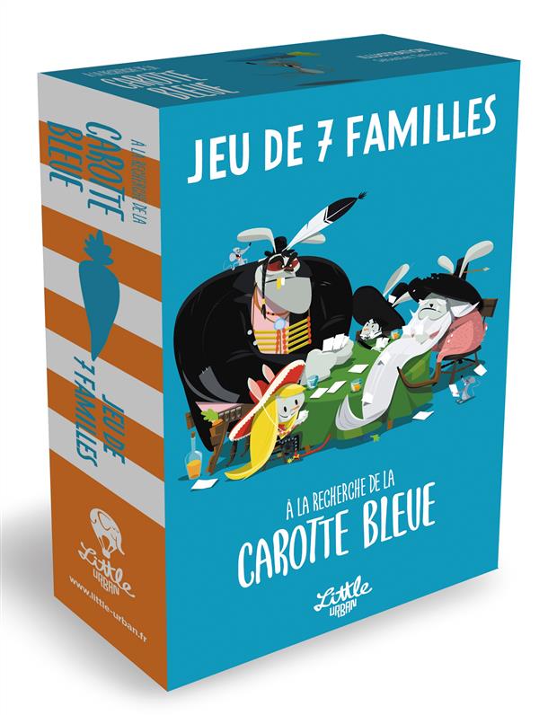 à la recherche de la carotte bleue ; jeu de 7 familles