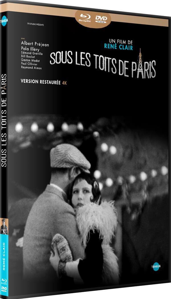 Sous les toits de Paris [Blu-ray] - flash vidéo