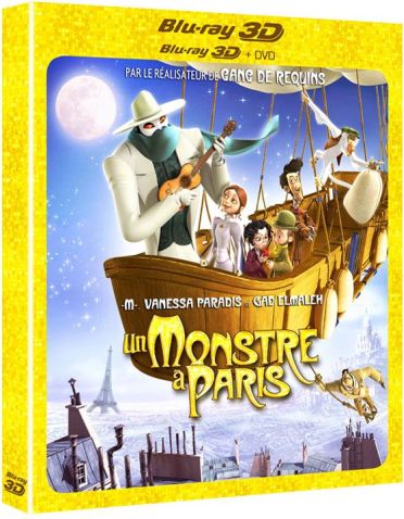 Un monstre à Paris [Blu-ray 3D] - flash vidéo