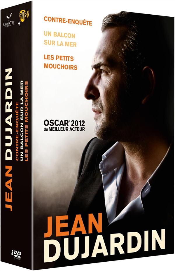 Jean Dujardin - Coffret 3 films : Un balcon sur la mer + Contre enquête + Les petits mouchoirs [DVD]