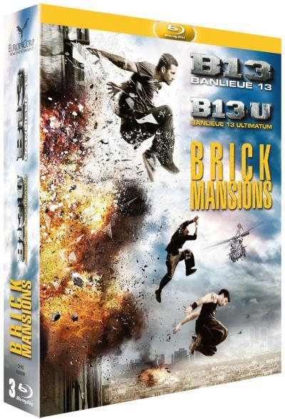 Brick Mansions + Banlieue 13 + Banlieue 13 : Ultimatum [Blu-ray] - flash vidéo