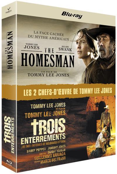 The Homesman + Trois enterrements [Blu-ray] - flash vidéo