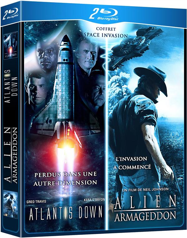 Space Invasion : Alien Armageddon + Atlantis Down [Blu-ray]