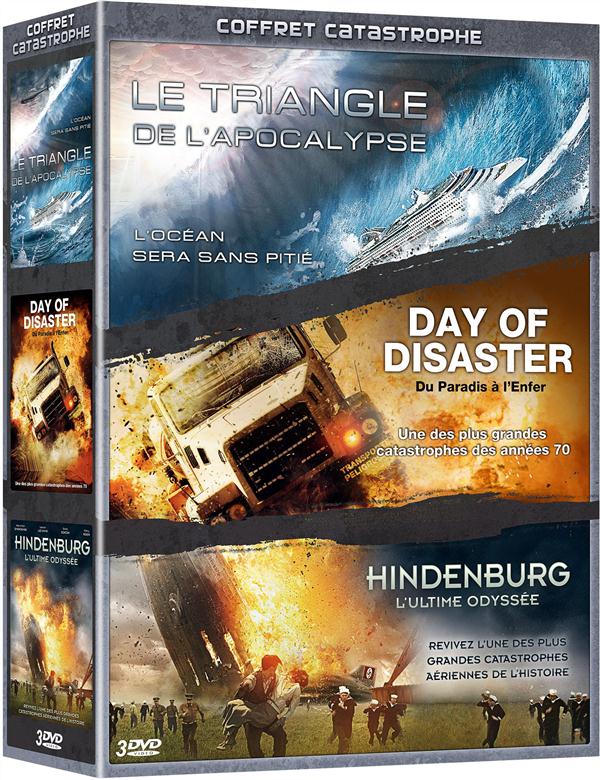 Coffret Catastrophe : Le Triangle de l'apocalypse + Day of Disaster + Hindenburg - L'ultime odyssée [DVD]