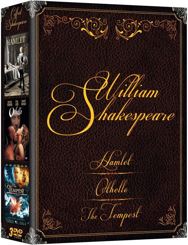 Coffret Shakespeare 3 films : la tempête ; Othello ; Hamlet [DVD]