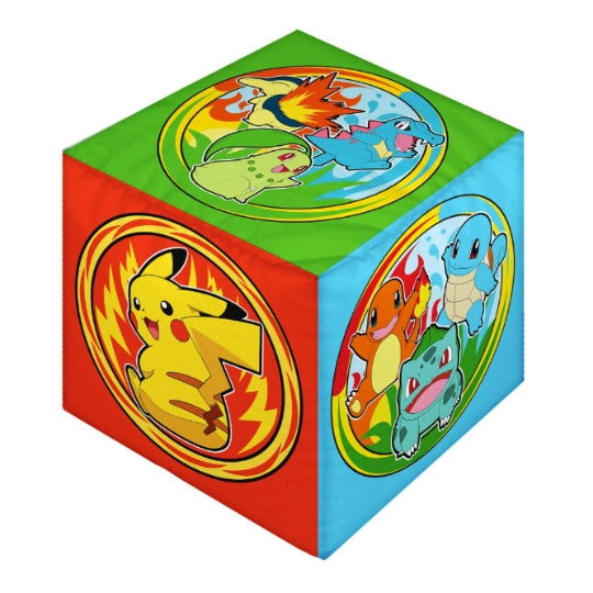 Pokémon - Coussin Cube Premium (25x25x25cm) - flash vidéo