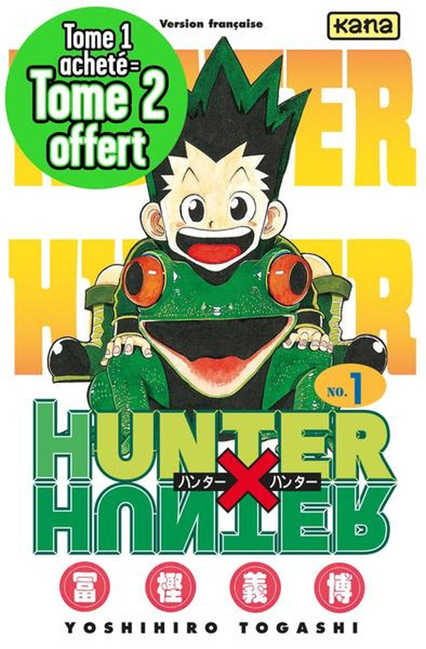 Hunter X Hunter : coffret Tomes 1 et 2 - flash vidéo