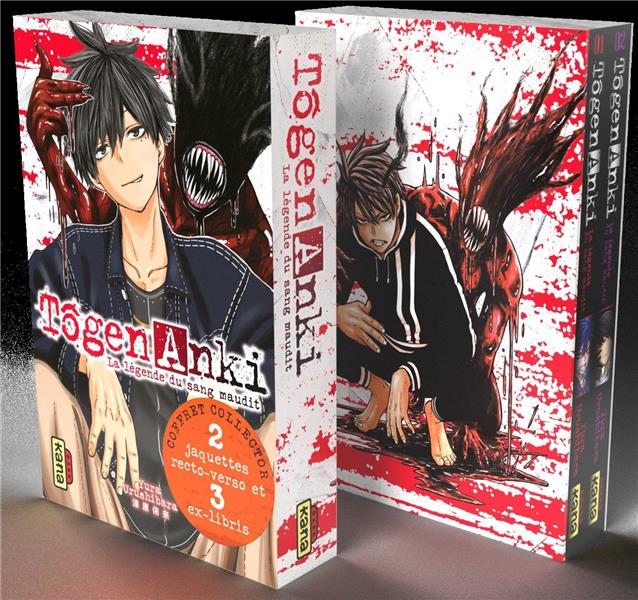 Tôgen Anki : la légende du sang maudit : coffret Tomes 1 et 2