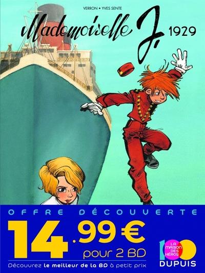 Bipack t2 + t1 (offert) mademoiselle j - flash vidéo