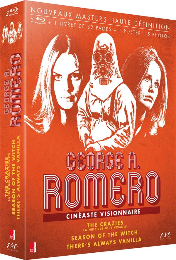 George A. Romero - Cinéaste visionnaire : The Crazies (La Nuit des fous vivants) + Season of the Witch + There's Always Vanilla [Blu-ray]