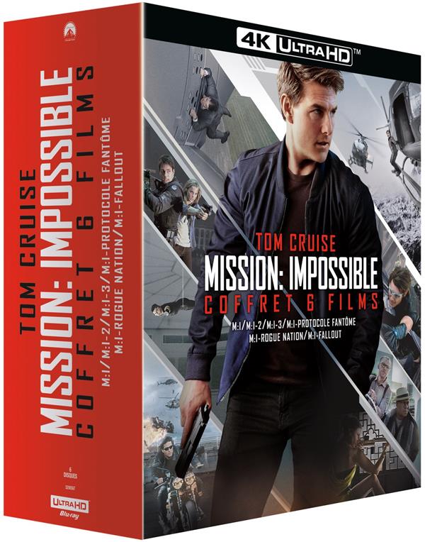 Mission : Impossible - Collection 6 films [4K Ultra HD] - flash vidéo