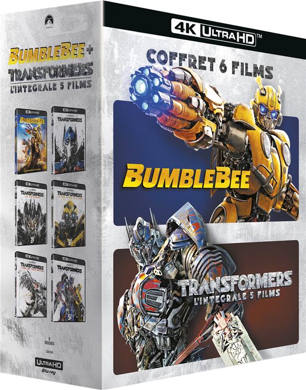 Transformers - L'intégrale 5 films + Bumblebee [4K Ultra HD] - flash vidéo
