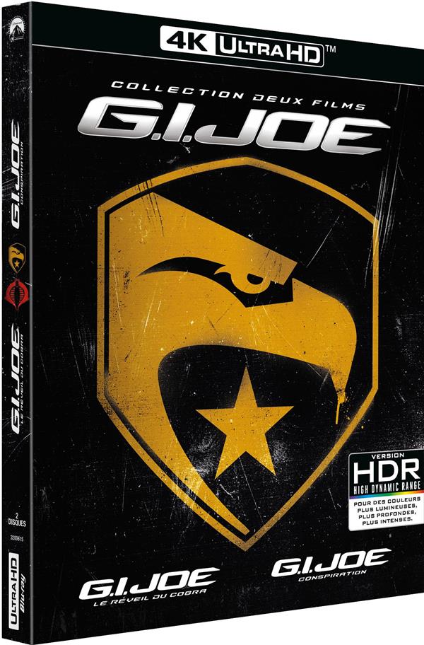 G.I. Joe : Le réveil du Cobra + G.I. Joe : Conspiration [4K Ultra HD] - flash vidéo