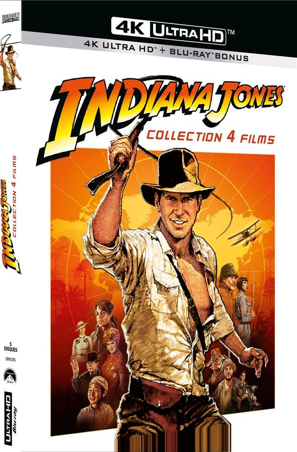 Indiana Jones - L'intégrale [4K Ultra HD]