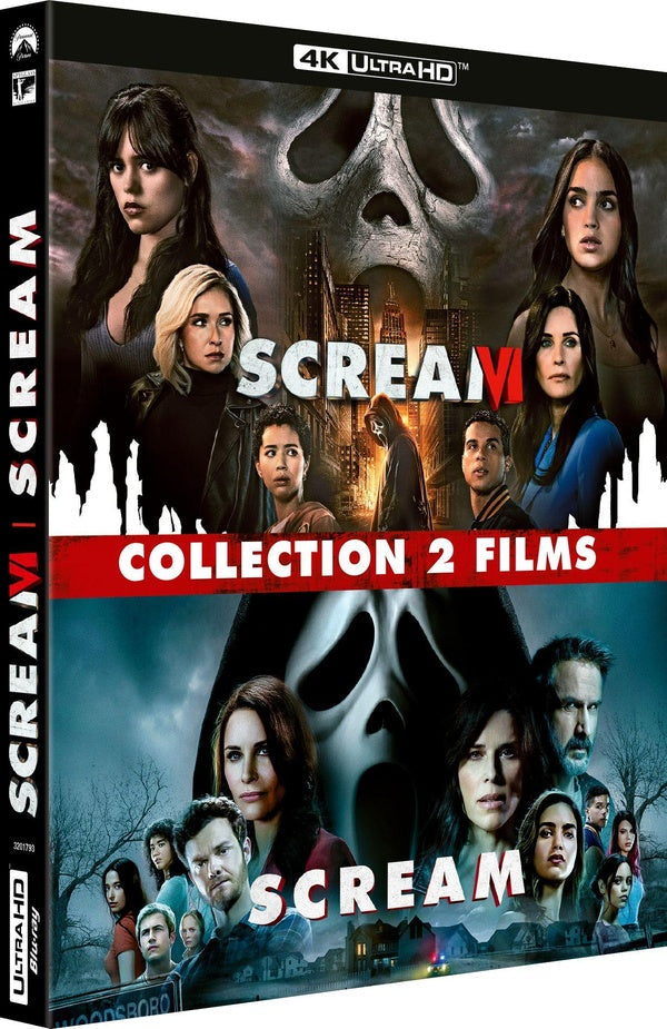 Scream - Collection 2 films : Scream (2022) + Scream VI [4K Ultra HD] - flash vidéo