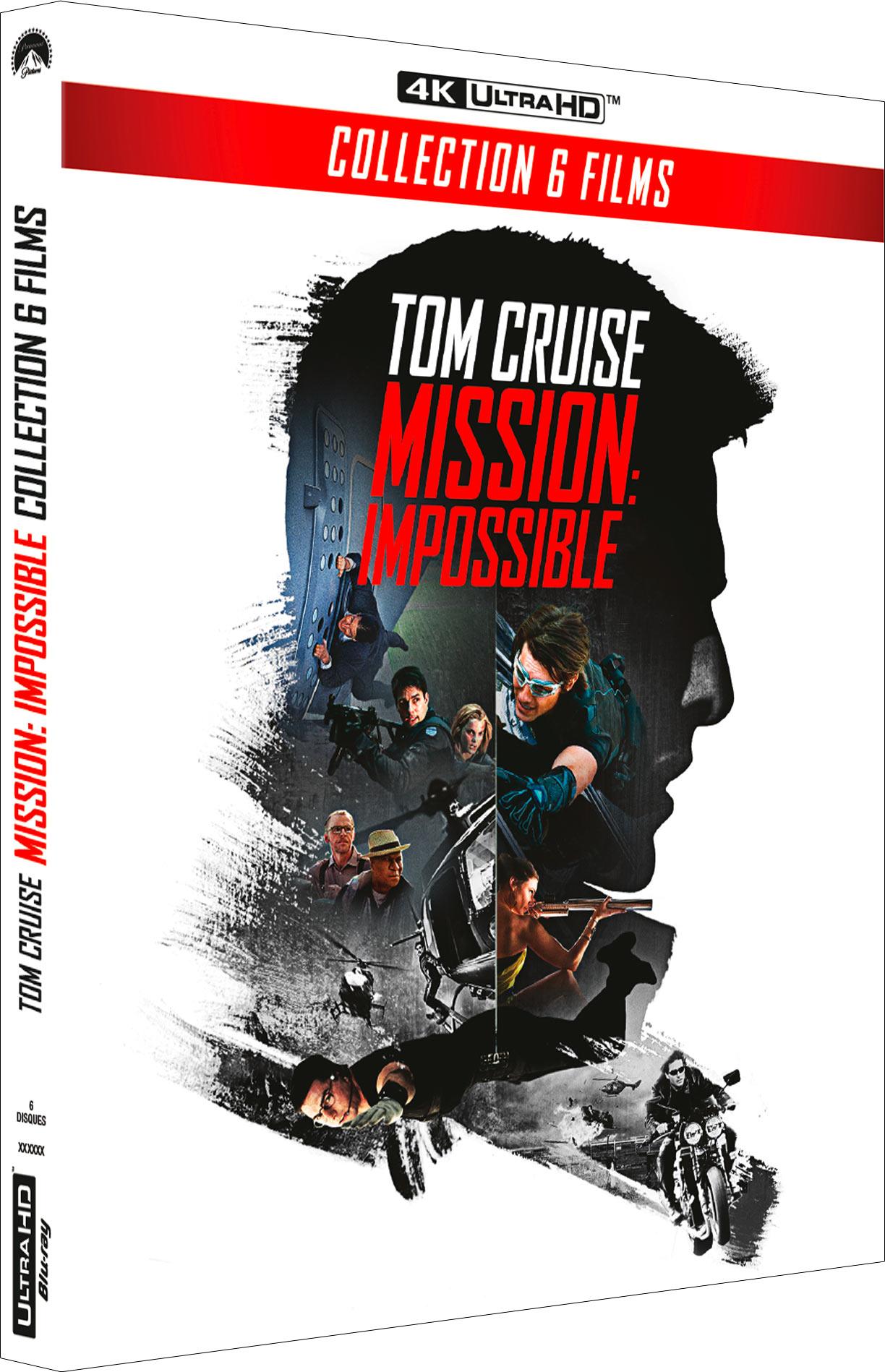 Mission : Impossible - Collection 6 films [4K Ultra HD]