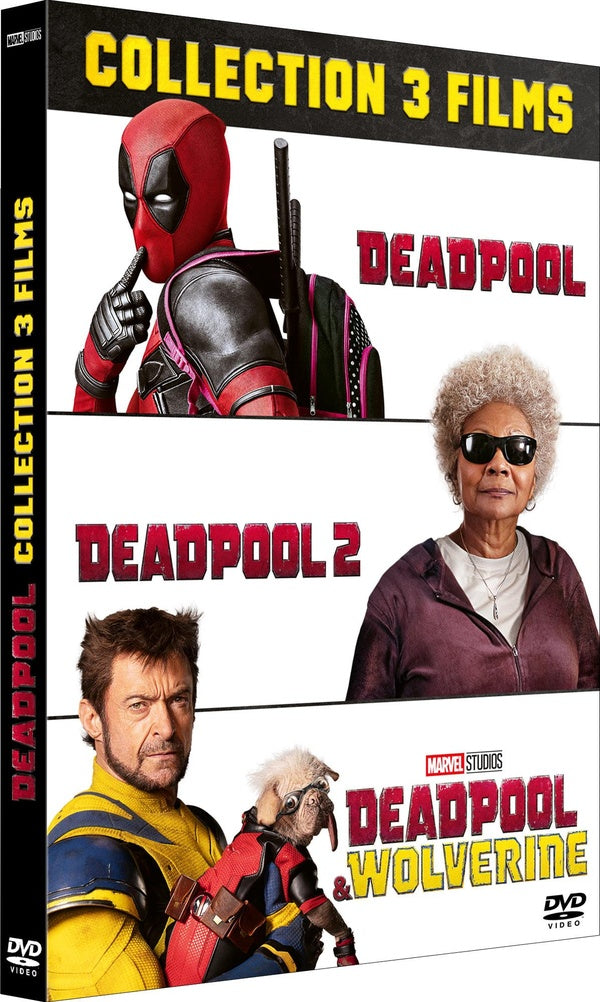 Deadpool 1 + 2 + Deadpool & Wolverine [DVD]