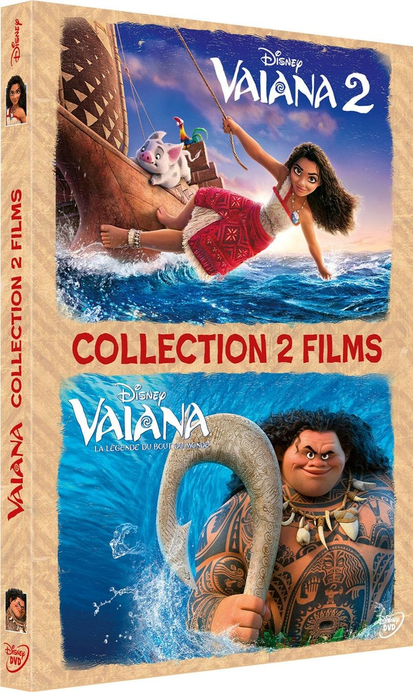 Vaiana, la légende du bout du monde + Vaiana 2 [DVD]