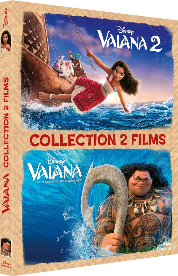 Vaiana, la légende du bout du monde + Vaiana 2 [Blu-ray]
