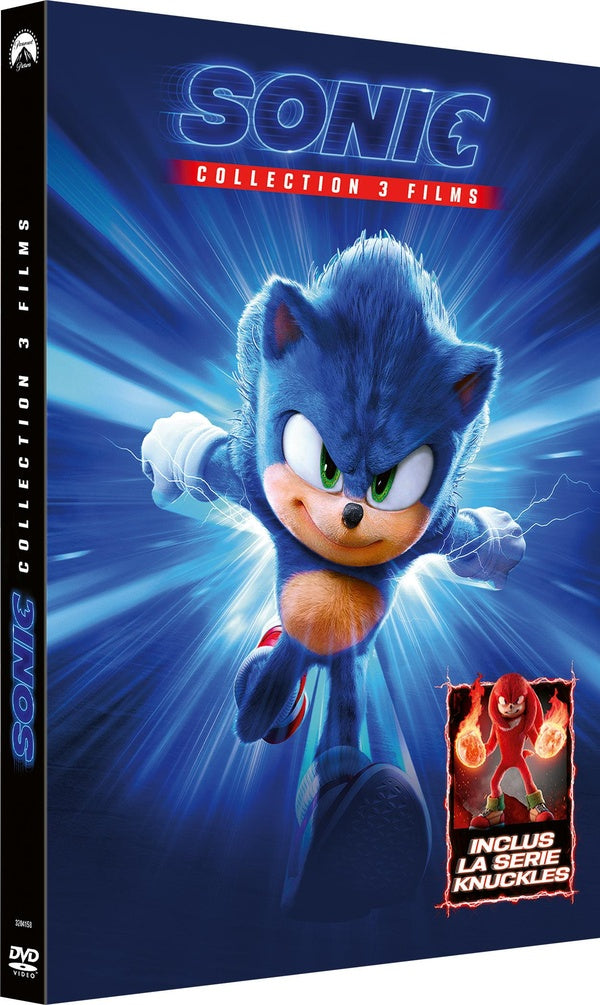 Sonic collection : Sonic, le film 1, 2 & 3 + Knuckles [DVD]