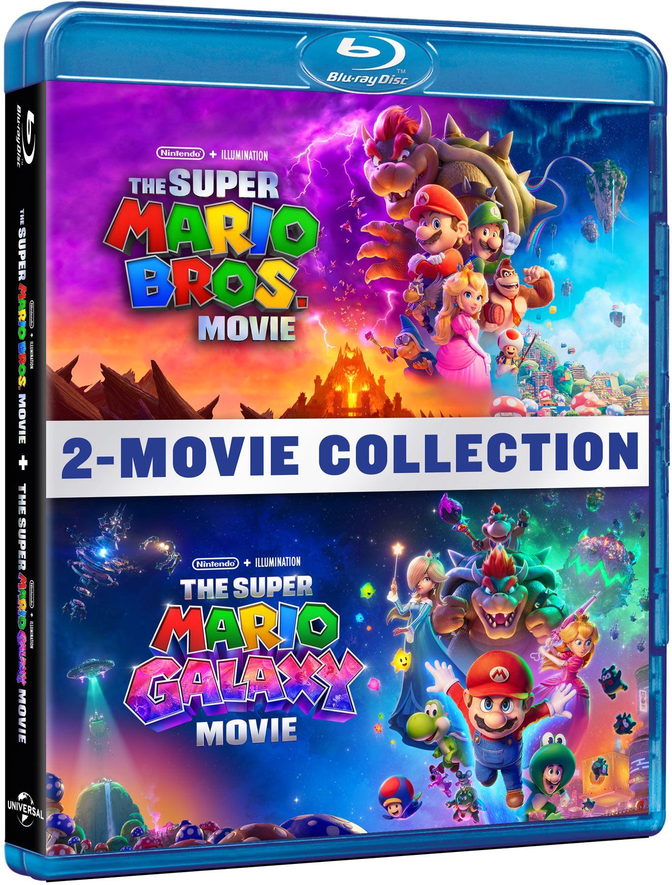 Super Mario Bros. le film + Super Mario Galaxy, le film [Blu-ray 3D]