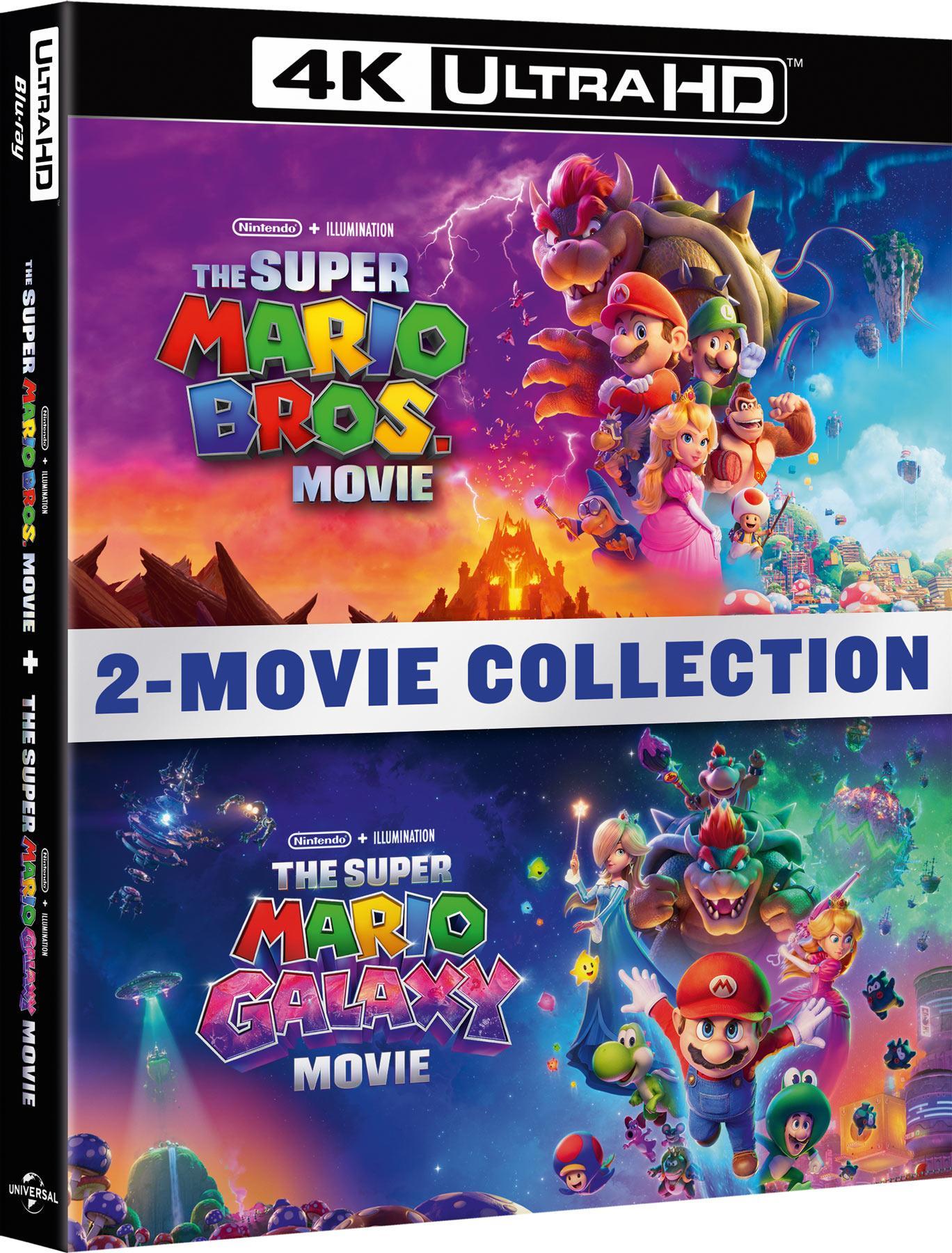 Super Mario Bros. le film + Super Mario Galaxy, le film [4K Ultra HD]