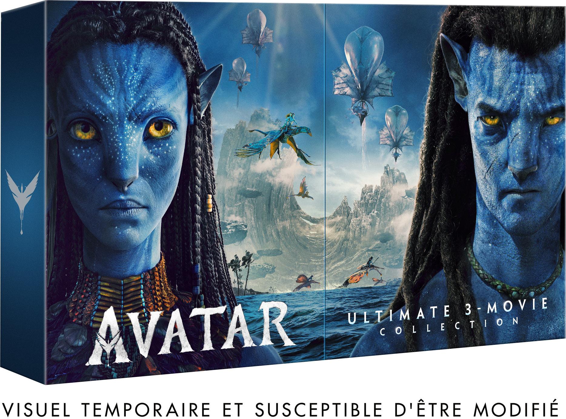 Avatar - Collection 3 films : Avatar + Avatar 2 : La Voie de l'eau = Avatar 3 : De Feu et de cendres [4K Ultra HD]
