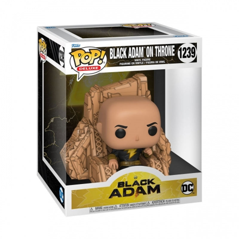 Funko Pop! Deluxe: Black Adam - Black Adam on Throne ENG Merchandising
