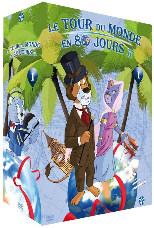 Coffret le tour du monde en 80 jours, saison 2 : voyage au centre de la terre, vol. 1 [DVD]