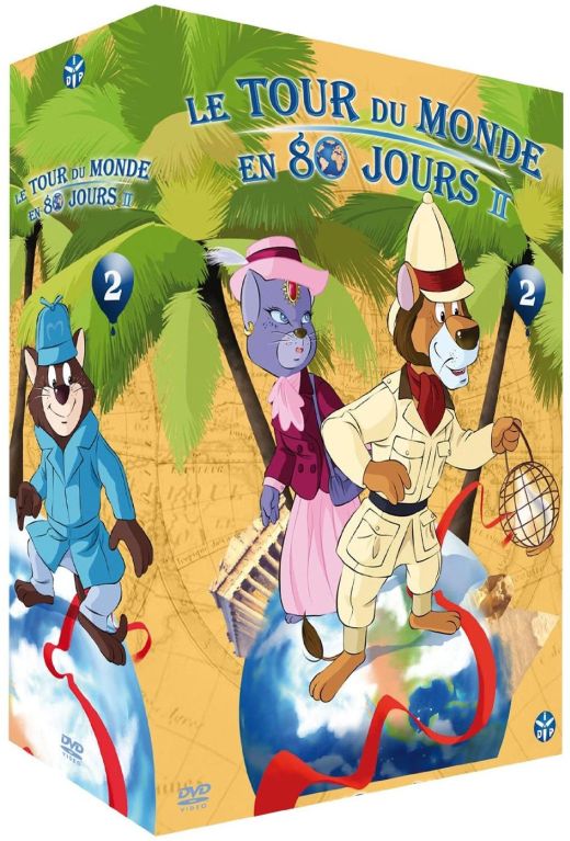 Coffret le tour du monde en 80 jours, saison 2 : voyage au centre de la terre, vol. 2 [DVD]