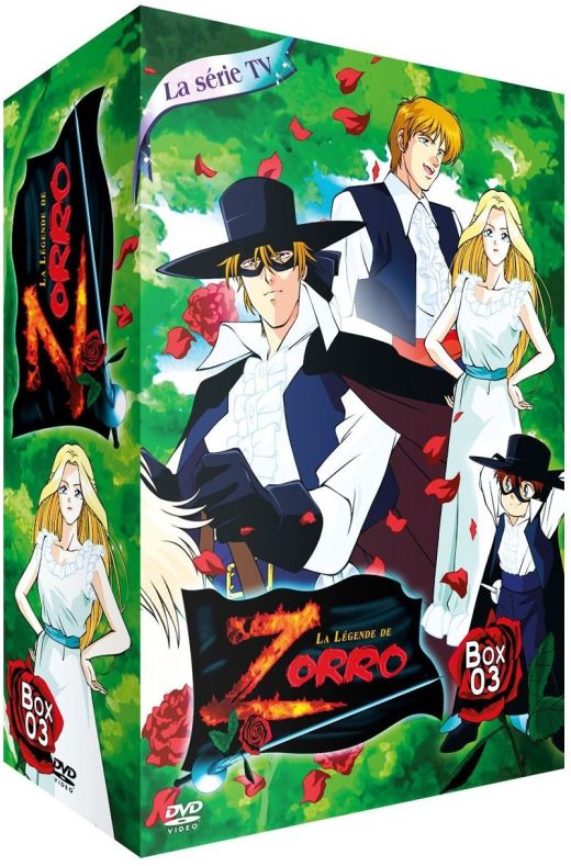 Coffret la légende de Zorro, vol. 3 [DVD]