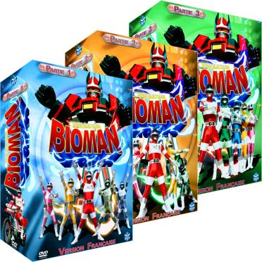 Coffret intégrale bioman [DVD] - flash vidéo