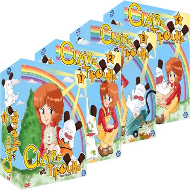 Coffret intégrale Claire et Tipoune [DVD] - flash vidéo