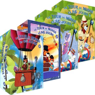 Coffret intégrale le tour du monde en 80 jours [DVD] - flash vidéo