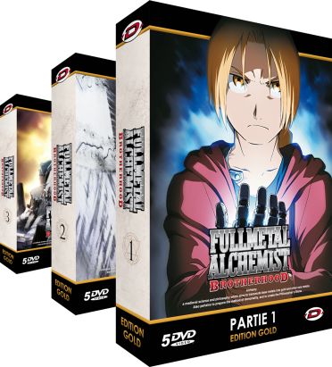 Coffret intégrale fullmetal alchemist brotherhood [DVD]