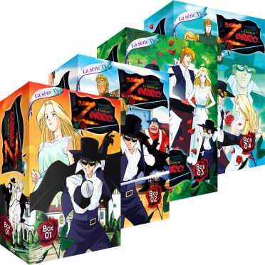 Coffret intégrale la légende de Zorro [DVD]
