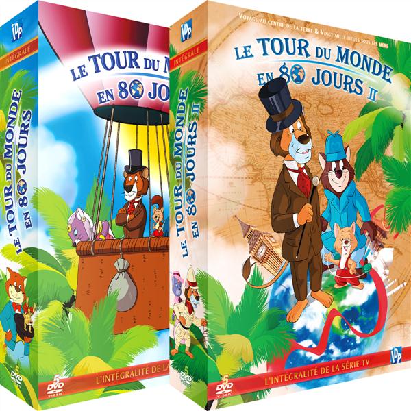 Coffret intégrale le tour du monde en 80 jours [DVD] - flash vidéo