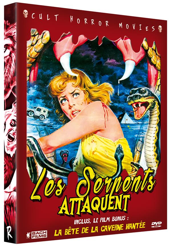 Les Serpents attaquent + La bête de la caverne hantée [DVD]