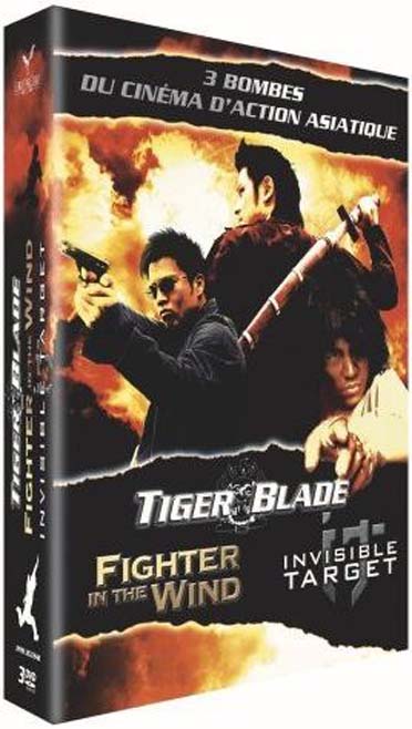 Coffret action asie : tiger blade ; invisible target ; fighter in the wind [DVD] - flash vidéo