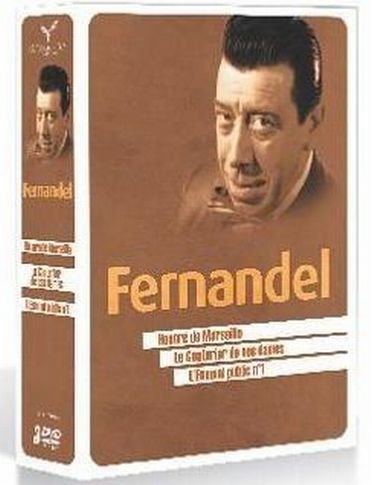 Fernandel - Coffret 3 films : L'ennemi public n° 1 + Le couturier de ces dames + Honoré de Marseille [DVD]