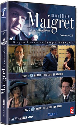 Maigret, vol. 26 : Maigret et les caves du Majestic ; Maigret et le tête d'un homme [DVD]