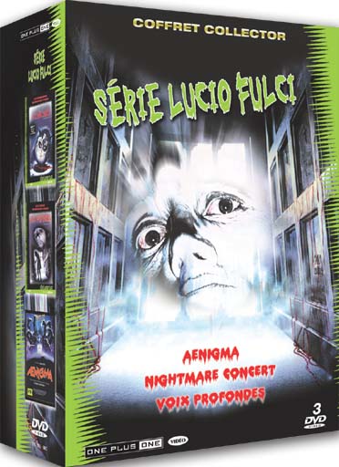 Série Lucio Fulci - Aenigma + Nightmare Concert + Voix profondes [DVD]
