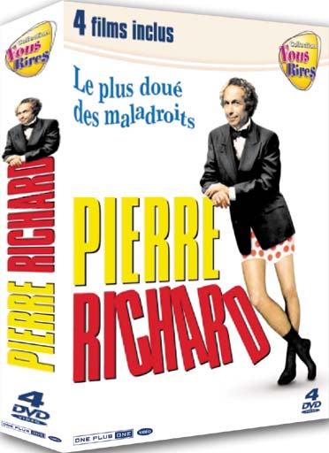 Pierre Richard : Le plus doué des maladroits - Coffret 4 films [DVD]