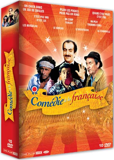 Coffret comédie à la française (10 DVD) [DVD]
