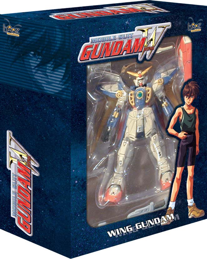 Gundam Wing Coffret Vol.1 + Vol.2 + Robot 1 [DVD]