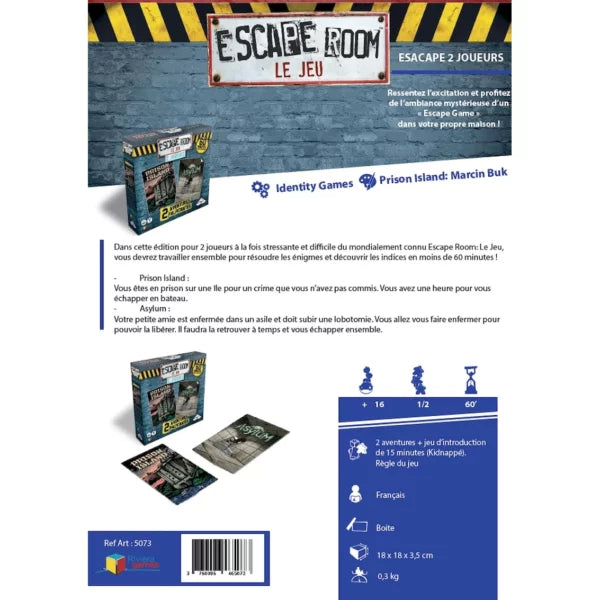 Escape Room: coffret 2 joueurs