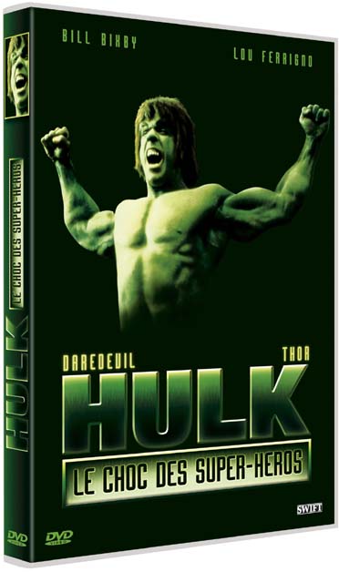 L'Incroyable Hulk (le retour + le procès) [DVD] - flash vidéo