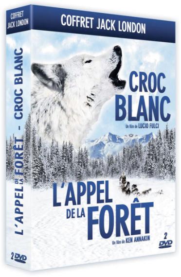 Coffret Jack London : Croc Blanc ; l'appel de la forêt [DVD]